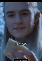 Legolas and lembas