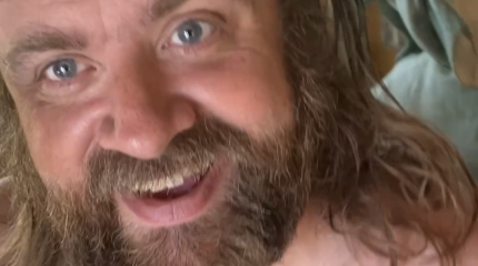 Justin Holmes, up close